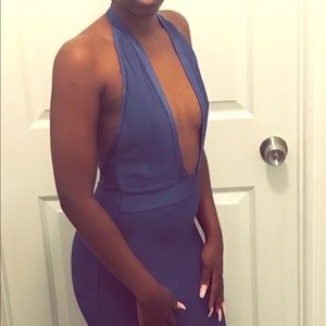 Beautiful blue/purple bandage dress